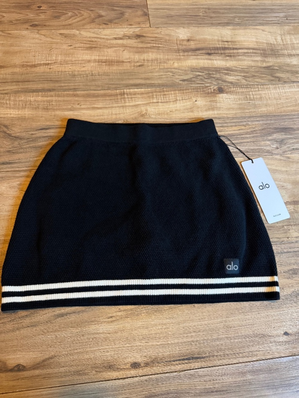 Tennis club sweater knit skirt